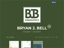 Tablet Screenshot of bjbgraphics.com